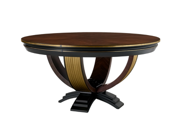 OLIVER - Round table with Lazy Susan by A.R. Arredamenti - view 3